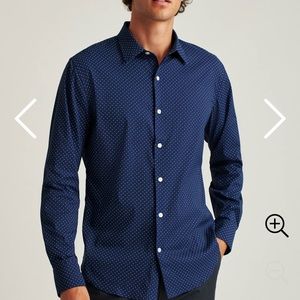 Bonobos Tech Button Down Shirt - Blue - Casual Shirts